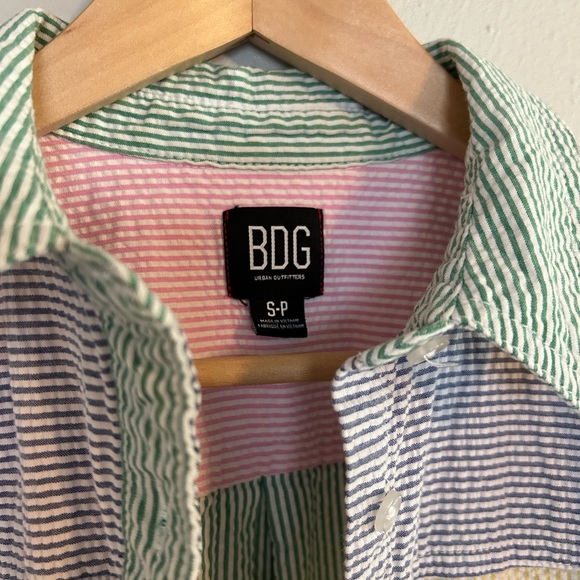 SOLD!! NO LONGER AVAILABLE!!! Urban Outfitters Pastel Color Block Ribbed Shirt! - Picture 8 of 8